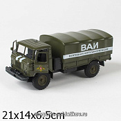 Военная автоинспекция «ГАЗ 66» (звук+свет), Технопарк 1/43 - фото