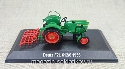 Трактор Deutz F2L 612/6 (1956г.) 1/43
