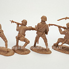 Солдатики из пластика WWII JAPANESE INFANTRY (Tan) 16 in 8 1:32, TSSD