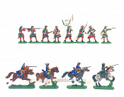 РСЛ003 Армия Петра I. Северная война (набор в росписи), Большой полк
