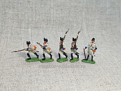 Солдатики из пластика в росписи Австрийские гренадеры, Семилетняя война, набор - 5 шт., Revell - фото