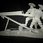 Сборная миниатюра из смолы Ландскнехты, артиллерия, 1505 год, 54 мм, TRILOKA miniatures (TLK-54-030) (TLK-54-030)