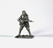 Миниатюра из олова 056 РТ Штурмовик, немец, 54 мм, Ратник - фото