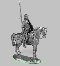 Миниатюра из олова Преторианский всадник, 54 мм, Россия (5130м) (5130м)
