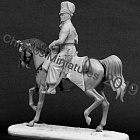 Сборная миниатюра из металла Офицер эскадрона Литовских татар, Франция 1812-13 54 мм, Chronos miniatures