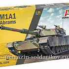 Сборная модель из пластика M1A1 ABRAMS (1/35) Italeri
