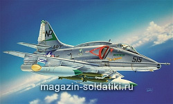 Сборная модель из пластика ИТ Самолет A-4E/F Skyhawk (1/48) Italeri