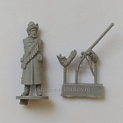 Сборная миниатюра из смолы Стрелец, 28 мм, Аванпост