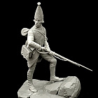 Сборная миниатюра из смолы Russian Grenadier infantry regiment, Swiss campaign 75 мм (1:24) Medieval Forge Miniatures (C-75-119) (C-75-119)