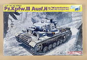 Сборная модель из пластика 6606 Pz.Kpfw. III Ausf. N w/Winterketten (1/35) Dragon - фото