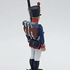 Фузилер 61-го линейного полка. Франция, 1812-1814 гг., 54 мм, Soldanir (QF0454) (QF0454)
