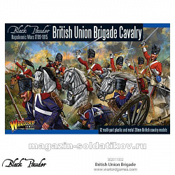 Сборные фигуры из пластика Набор миниатюр British Union Brigade Cavalry, 28 мм Warlord (302011002) (302011002)
