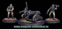 Сборная миниатюра из металла PIP 34063 Cryx Revenant Cannon Crew BOX Warmachine