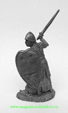 Миниатюра из металла Сарацин с прямым мечом, 54 мм, Солдатики Публия - фото