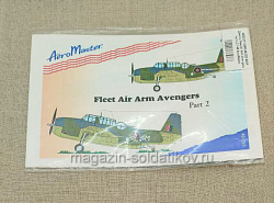 Сборная модель из пластика Декаль AMD-48-253-BGR Fleet Air Arm Avengers часть 2 1/48 AeroMaster (Q532-011) (Q532-011)