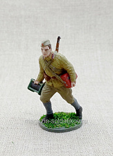 Связист РККА 1941-43 гг. 54 мм - фото