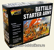 Сборные фигуры из пластика Английская Армия (80 пех. 24 кав. 10 стр) BOX Warlord - фото