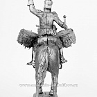 Миниатюра из олова К09 РТ Литаврщик кавалергардского полка 1914 г., 54 мм, Ратник