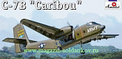 1412 C-7B "Caribou" коенно-транспортный самолет Amodel (1/144)