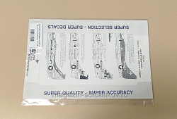 Сборная модель из пластика Декаль 72-227 A-4M N Дуглас A-4 «Скайхок» 1/72 SSI (Q532-008) (Q532-008 )