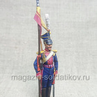 Миниатюра из олова Рядовой Волынского уланского полка 1812 год, 54 мм, Студия Большой полк (ИЛ1008.12.02.54) (ИЛ1008.12.02.54)
