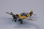 Масштабная модель в сборе и окраске Самолёт P-40E «Киттихаук» 9FS 49FG 1941 г. 1:72 Easy Model - фото