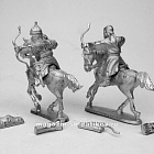 Сборные фигуры из металла Половцы (2 всадника) 28 мм. Драбант
