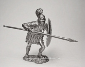 Миниатюра из олова 5210 СП Карфагенский тяжеловооруженный пехотинец, III-II век до н.э. 54 мм, Солдатики Публия - фото