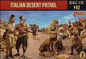 Солдатики из пластика Italian Desert Patrol (1/72) Strelets - фото