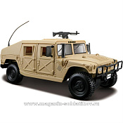 Масштабная модель в сборе и окраске Hummer военный, 1/24 Maisto - фото