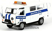 «УАЗ 39625» Милиция, Технопарк 1/43 - фото