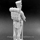 Сборная миниатюра из смолы Испанский батальон пионеров (версия №2), 1812 г., 54 мм, Chronos miniatures (CHM-54354) (CHM-54354)