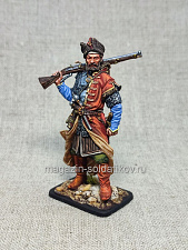 Миниатюра из олова Ермак Тимофеевич, 54 мм, Студия Большой полк - фото