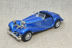 Mercedes-Benz 500K Special Roadster (синий) 1/43 Китай (700-194) (700-194)