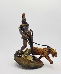 Африканка с ягуаром, 75 мм, Большой полк