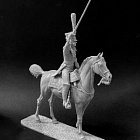 Сборная миниатюра из металла Штаб-офицер Лейб-Гвардии Литовского полка, Россия 1812-14 гг 54 мм, Chronos miniatures