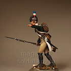 Сборная фигура из смолы SM 5412 Шассер Германского легиона.1793, 54 мм, SOGA miniatures (SM-5412) (SM-5412)