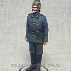 Миниатюра из олова Унтер-офицер пожарной охраны, российская империя, 54 мм, Студия Большой полк (ИЛ2675.12.02.54) (ИЛ2675.12.02.54)