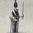 Миниатюра из олова Русский кирасир 1812 г., Екатеринославский полк, 54 мм, Студия Большой полк (ИЛ2306.10.02.54) (ИЛ2306.10.02.54)