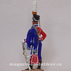 Миниатюра в росписи Обер-офицер гусарского полка. Россия, 1809-11 гг., 1:32, Сибирский партизан (СП171) (СП171)