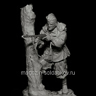 Сборная миниатюра из смолы Командир разведгруппы РККА, 75 мм, TRILOKA MINIATURES (TLK-75-026) (TLK-75-026)