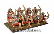 Сборные фигуры из металла Западные наемные лучники (8) BLI Warlord - фото