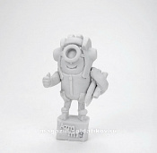 Сборная фигура из смолы Миньон-танкист №2, 40 мм, ArmyZone Miniatures - фото