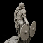 Сборная миниатюра из смолы Varangian merchant/warrior 10th, 75 mm (1:24) Medieval Forge Miniatures