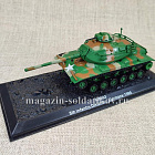 Масштабная модель в сборе и окраске Танк M60A3 1985, 1:72, Боевые машины мира