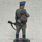 Миниатюра из олова Морской пехотинец с автоматом 1943-45 гг., 54 мм, Студия Большой полк (ИЛ2375.14.01.54) (ИЛ2375.14.01.54 )