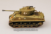 Масштабная модель в сборе и окраске Танк M4A3E8, 64-й танковый батальон 1:72 Easy Model - фото