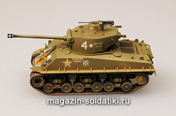Масштабная модель в сборе и окраске Танк M4A3E8, 64-й танковый батальон 1:72 Easy Model