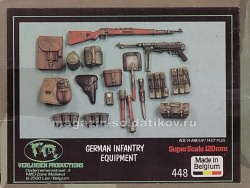 448 Verlinden 1/16 German Infantry Equipment WWII 120mm
