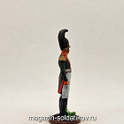Миниатюра из олова Полковник Лейб-гвардии драгунского полка. 1810-15 год Россия, Студия Большой полк